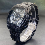 Imperial Timepiece – herrklocka med strass & festlig design