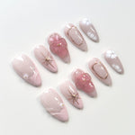 Handmålade 3D Nageldekorer (10-pack)