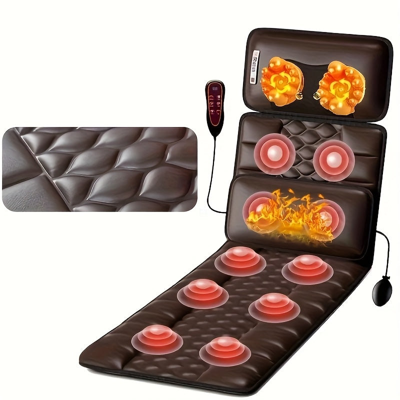 MassageMadrassen™ – Kokovartalohieronta lämmöllä ja tärinällä