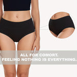 5-pack Höga Midjetrosor för Kvinnor – Bekväma & Formande