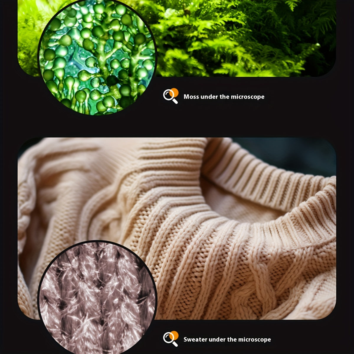 MiniMikroskop™ – LED Förstoring, Lärorik Leksak för Barn