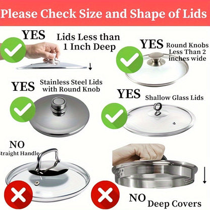 LockStäll™ – Väggmonterad Kastrullocksförvaring