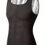 Svett Väst™ – Formande Rundhalsad Träningstopp för Män