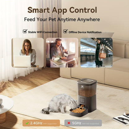 Smart WiFi Katmatautomat med Appkontroll