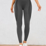 Höga Träningstights med Push-Up Effekt – Perfekta för Gym & Yoga