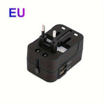 Universell reseadapter – väggladdare med USB för EU/UK/USA/AUS