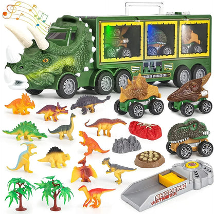 Dinosaurie-Lastbil - TRANSPORTERA DINOSAURIERNA