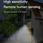 LED Rörelsesensorlampa™ – Solcellspanel med 180° Rotering