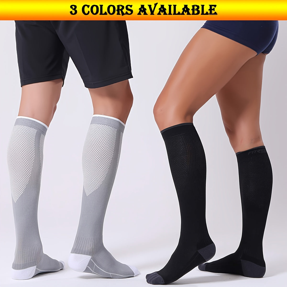 KompressionsStrumpor™ – Unisex Knästrumpor för Sport & Resa