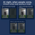 LED Rörelsesensorlampa™ – Solcellspanel med 180° Rotering