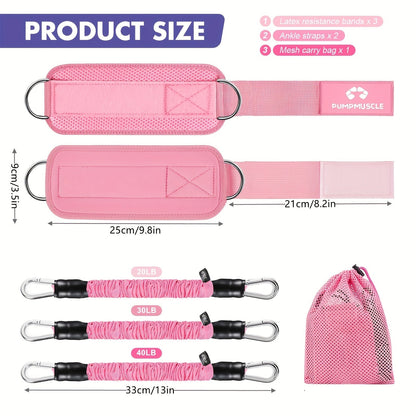 Ankle Bands™ – Vastuskuminauhat harjoitteluun hihansuilla