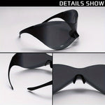 Y2K retro glasögon – stora modeglasögon