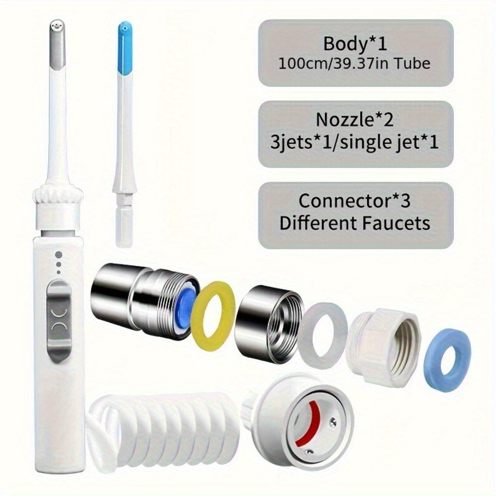 ManuellTandvattenspruta™ – Portabel Tandrengöring utan Batteri
