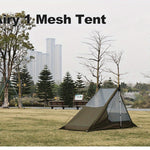 Enpersonstält – Lätt, Myggnät och Snabbtält