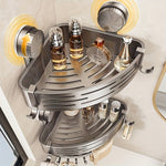 Sugproppshylla för Badrum – Ingen Borrning