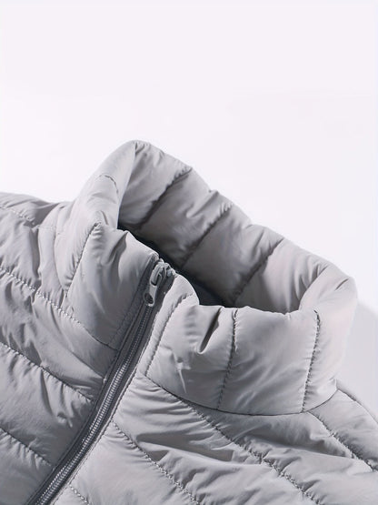 Herrväst ståkrage – lätt väst för vår & höst