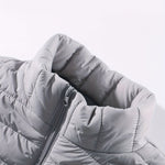 Herrväst ståkrage – lätt väst för vår & höst