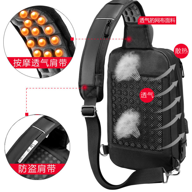 UrbanChest™ – Stilren Herrväska för Vardag & Resa