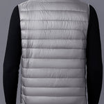 Herrväst ståkrage – lätt väst för vår & höst