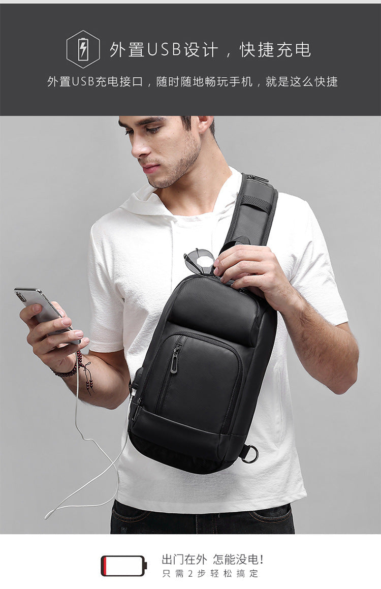 UrbanChest™ – Stilren Herrväska för Vardag & Resa