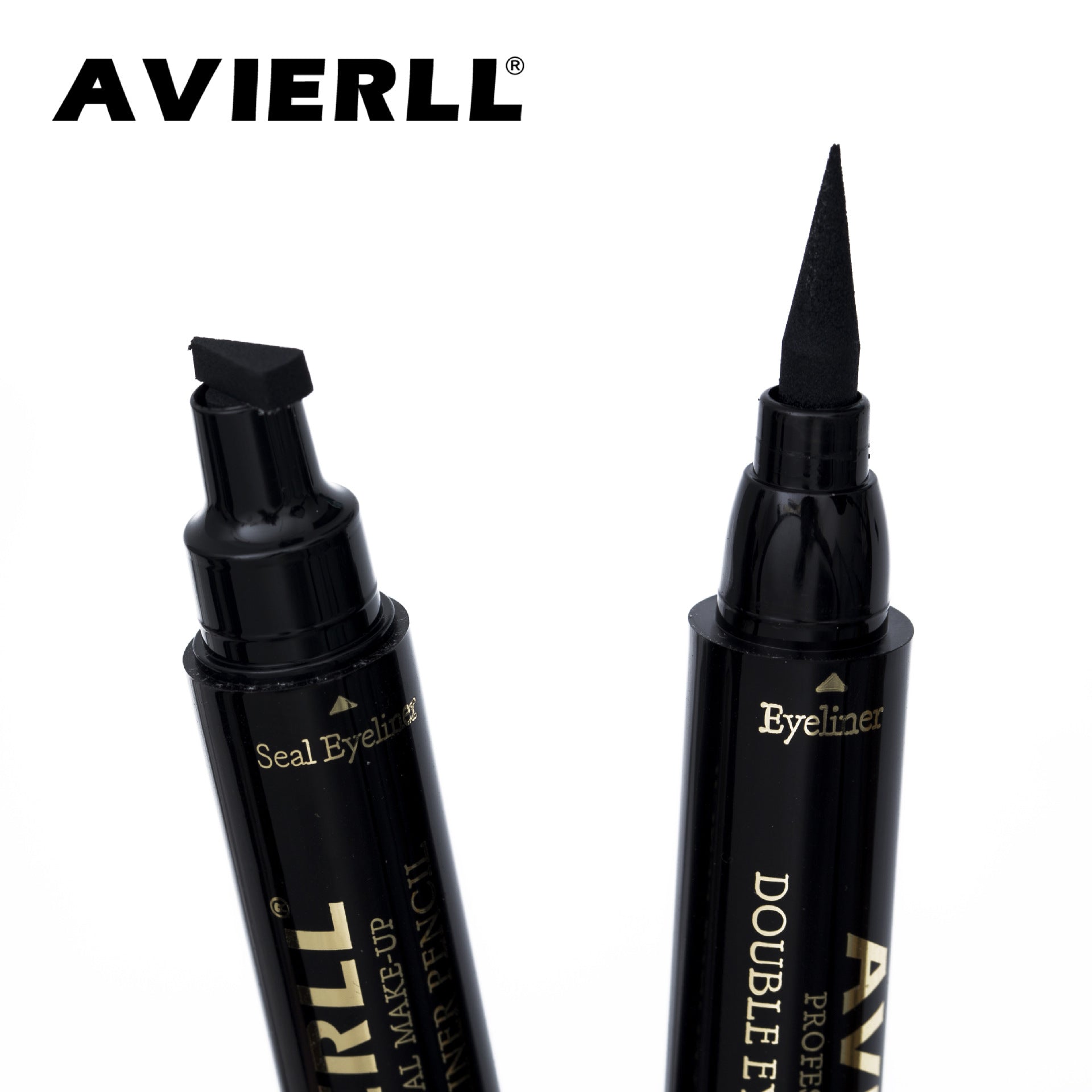 Dubbelögonpenna™ – Vattenfast Dubbelspetsad Eyeliner för Makeup