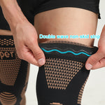 KompressionsKnäskydd™ – 2-pack, Andningsbart & Halkfritt