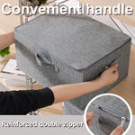 TygBox™ – Vikbar Förvaringslåda med Lock (2-pack)