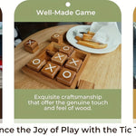 XOBrädspel™ – Klassisk Träspel för Vuxna & Familj