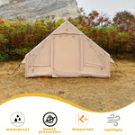 Uppblåsbart tält 6 personer – lätt campingtält med snabb montering