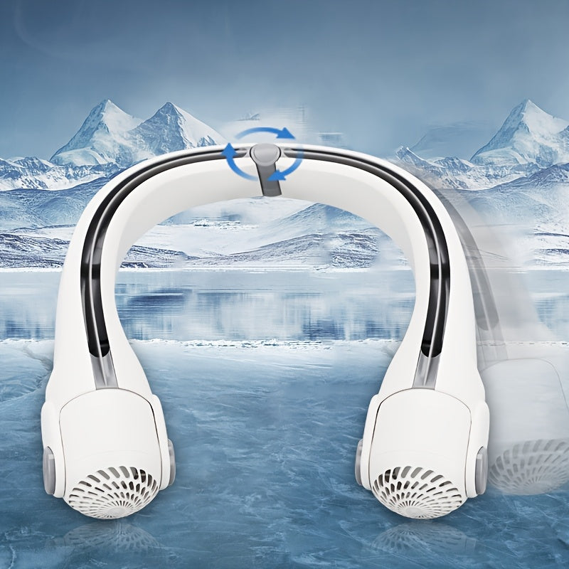 Portabel Nackfläkt – Bladlös, 360° Roterbar, USB