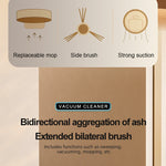 Robotdammsugare för djurhår – USB uppladdningsbar städrobot för hemmet