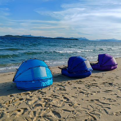 Uppblåsbar Tältsoffa – Färgglad och Portabel