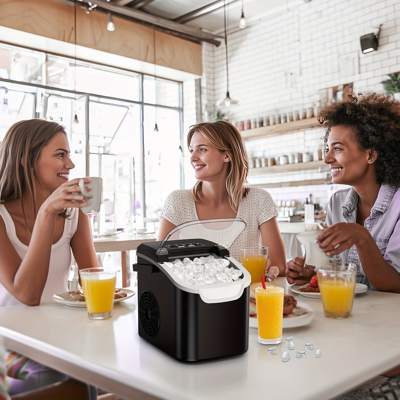 Liten Hem-Ismaskin, Självrengörande med 6-minuters Tillverkning