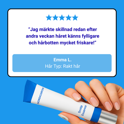Nordicgrow – Mot håravfall & för tjockare hår