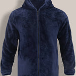 Herrjacka hoodie – fleecefodrad varm höst/vinter