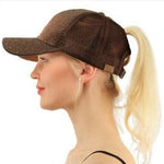 Glitter Keps™ – Justerbar Ponnymössa med Paljetter för Kvinnor