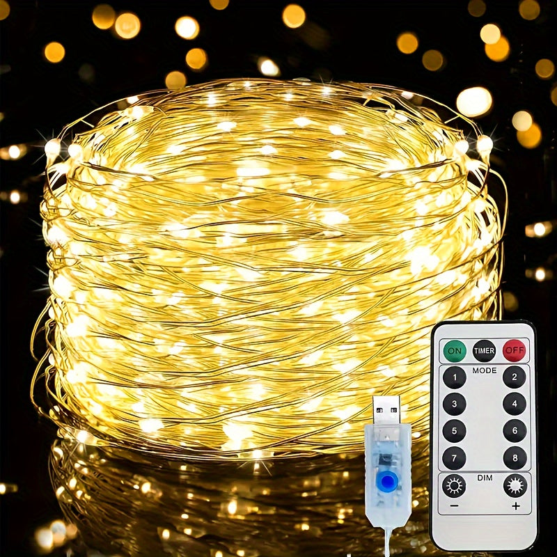 USB FairyLights™ – 20m LED Ljusslinga med Fjärrkontroll