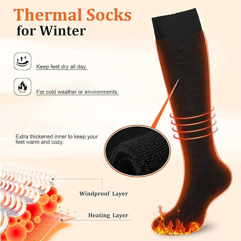 LångVärme – 3 par knästrumpor för vinter