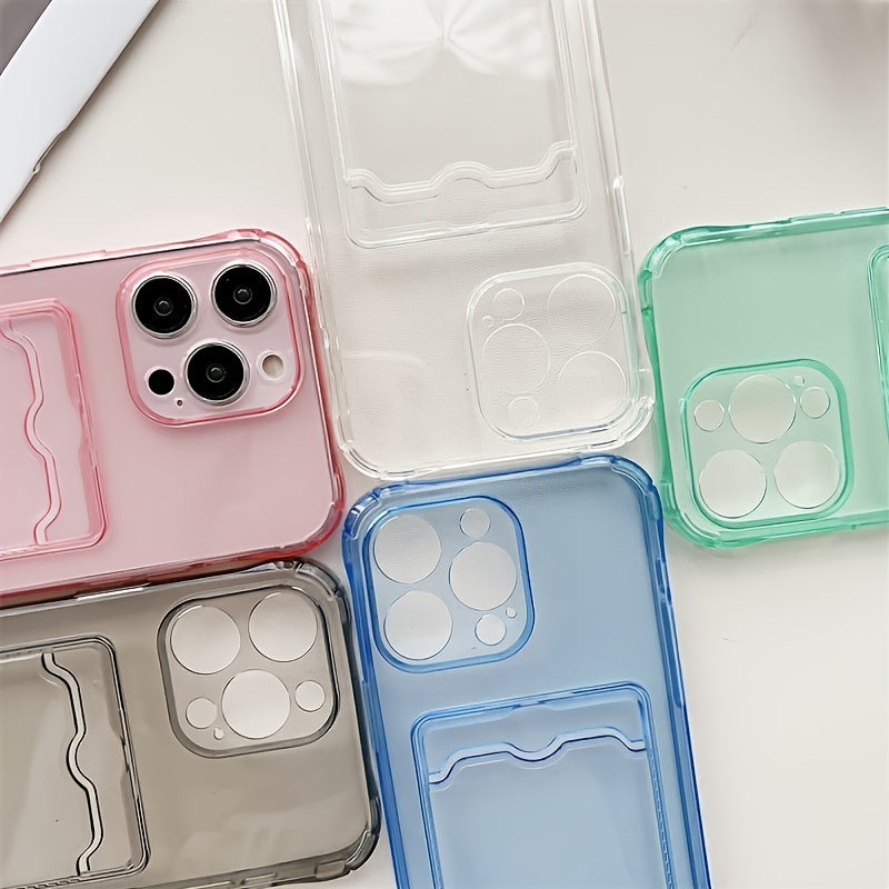 KortSkal – Transparent mobilskal med kortfack