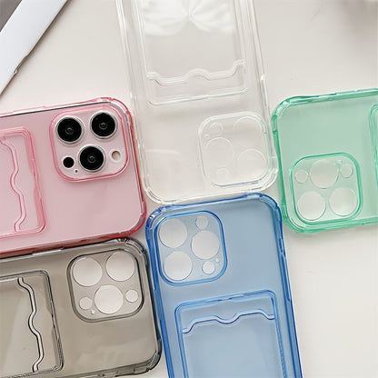 KortSkal – Transparent mobilskal med kortfack