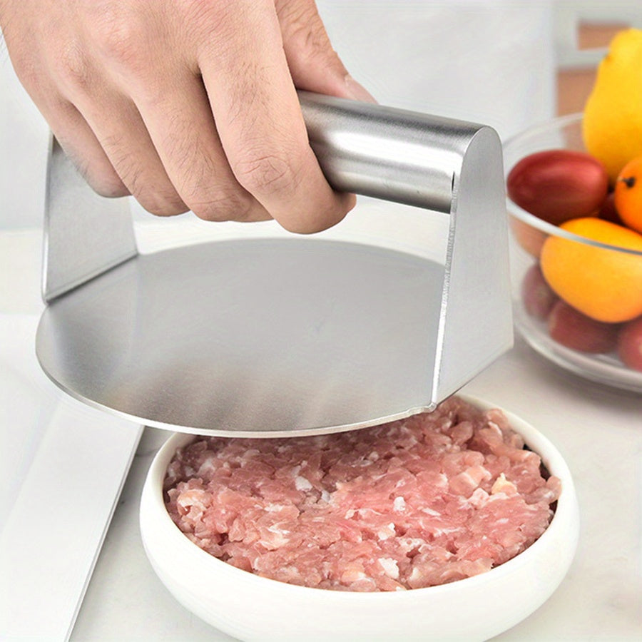 HamburgerPress™ – Rostfri Köttpress för Barbecue