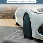 Uppblåsbar Bilmadrass – Resesäng med Kuddar för Camping & Bil
