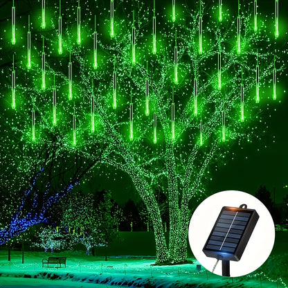 MeteorLjusSol™ – LED Ljusslinga med Solcell och Effekter
