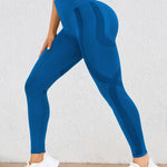 Höga Träningstights med Push-Up Effekt – Perfekta för Gym & Yoga