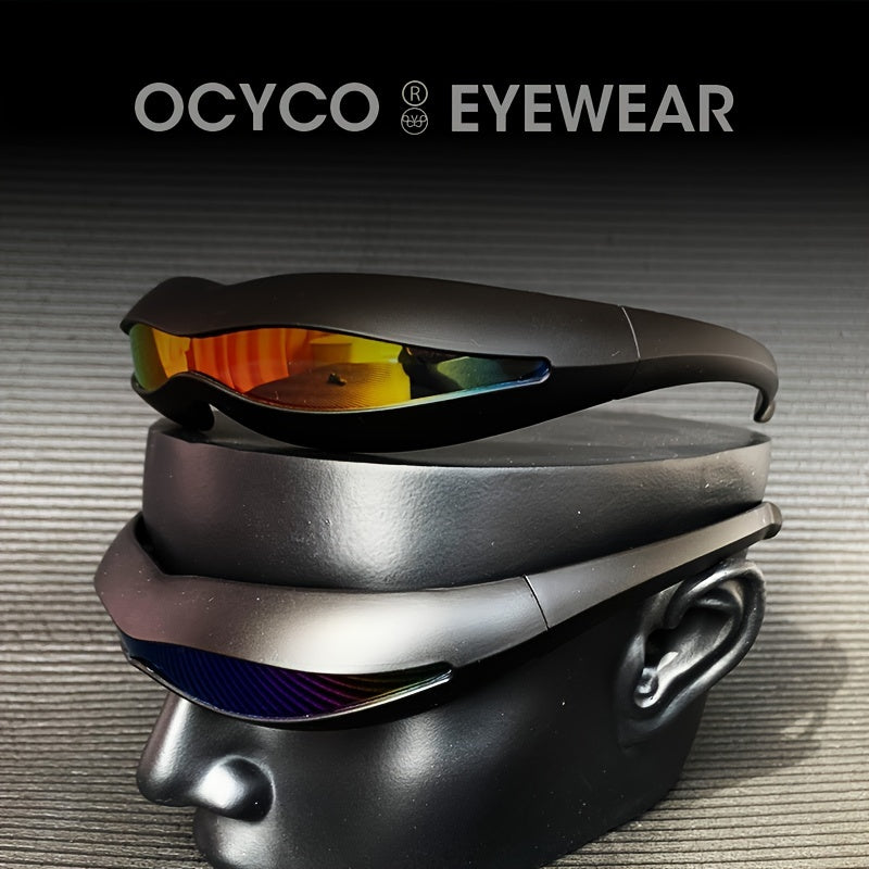 Futuristiska alien-glasögon – unisex med fodral