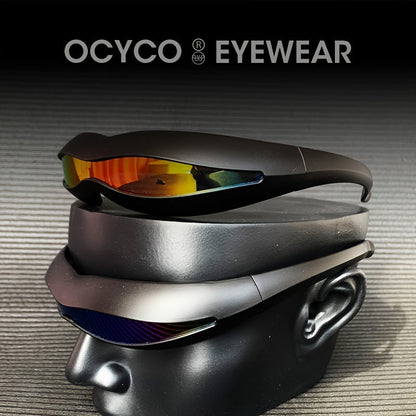 Futuristiska alien-glasögon – unisex med fodral