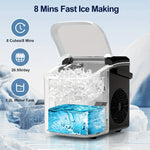 Liten Hem-Ismaskin, Självrengörande med 6-minuters Tillverkning