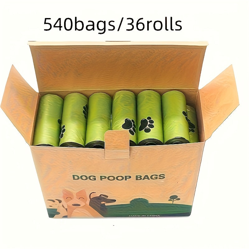 540/210-pack Hundbajspåsar med Söt Tassdesign