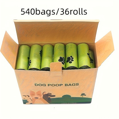 540/210-pack Hundbajspåsar med Söt Tassdesign