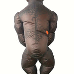 Uppblåsbar Gorilla Maskeraddräkt för Vuxna